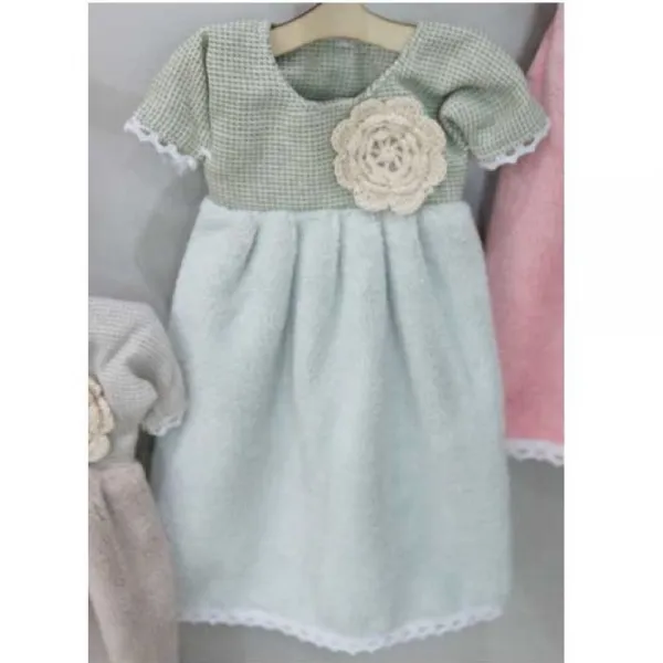 색상#민트#감성 식당 타월 베이비자기한 꽃몸치장 악세서리 Mint색 세면타월 귀욤귀욤 좋은쇼핑 +75261죄헷+