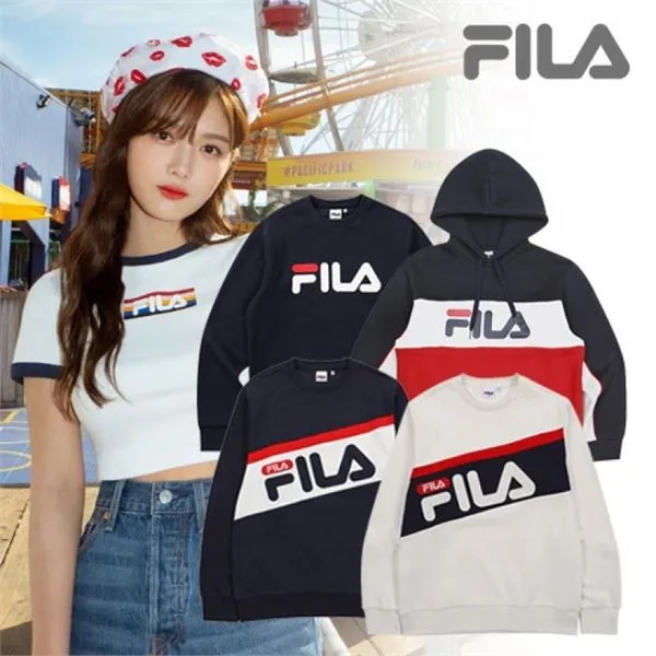 Fila 아울렛 Best 맨투맨 후드 셔츠