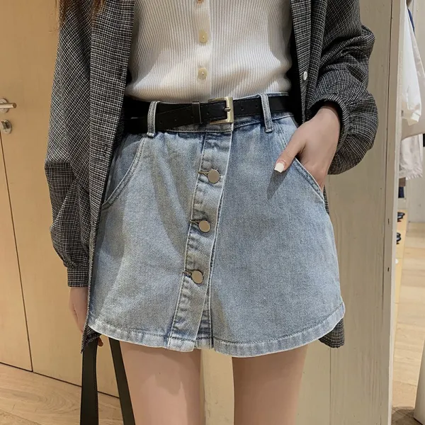  Sababa 사바바 여성 청치마 핫 팬츠 미니 짧은 바지