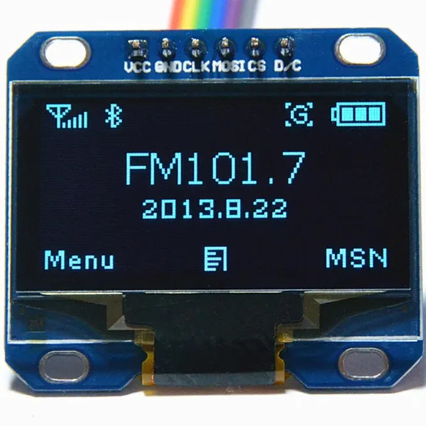 내륙 디스플레이 1 3인치 SPI OLED 모듈 파란색 12864/3입니다 아두이노 51 MSP420 STIM32 SCR HTDS BI13N 아두이노용 모듈 모듈 올레드, 없음