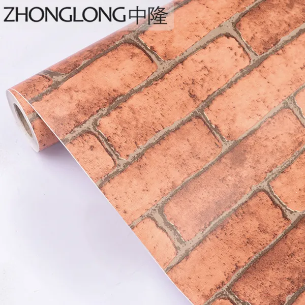 인싸템 기함 작은 집 간 개조함 용품 기숙사 침실 침대머리 리퍼비시 시트지 벽돌무늬 돌덩이 레드 벽돌무늬 0.45x 10메터