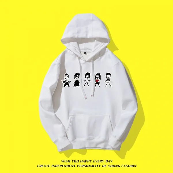 FOURTRY 트렌드 동업자 연명 크리스 같은스타일 드랜드 BABY 위 상의 여성