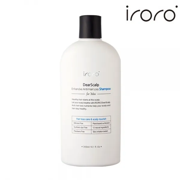 이로로 탈모샴푸(남성용) 발모특허성분 함유+2회키트증정 300ml, 단품