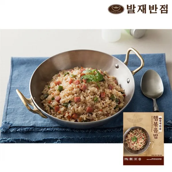 발재반점 햄볶음밥 230g 1팩, 없음, 상세설명 참조