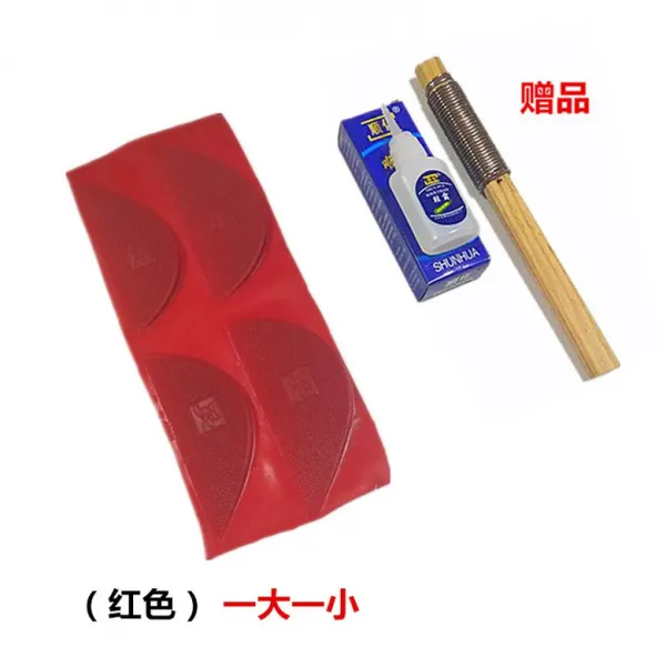 보호패드 운동화 밑창 복원 붙임보조 신발내마모성 미끄럼방지 뒤꿈치스티커 외부용 남녀신발, 빨간색 2 쌍 무료 좌절감 1 개와 빠른 접착제 1 개