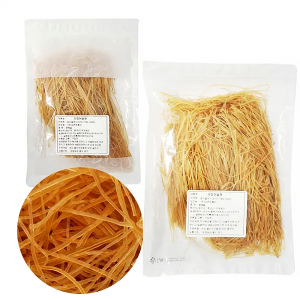 오징어 실채 200g 400g 간식 안주 캠핑 주전부리 일미 반찬 국내가공 오징어실채400g