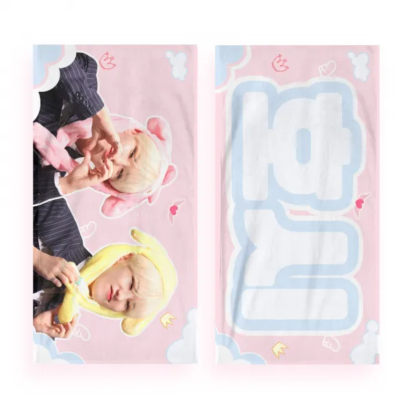 세븐틴 호시 60*30 빅사이즈 반사슬로건 (핀버튼+5종포토증정), 핑크버전, 버전선택