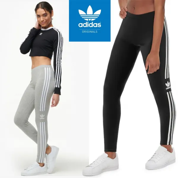 아디다스오리지날 여자 아디컬러 3 Stripe 레깅스