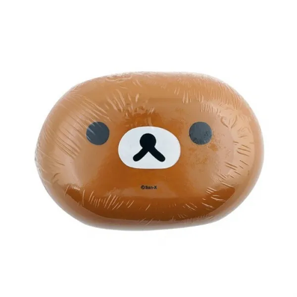 리락쿠마 뚜껑 비눗갑(11x8cm) 비누갑 물빠짐 비누곽 뚜껑비누갑/뚜껑비눗갑/캐릭터비누갑/캐릭터비눗갑/세수비누용기/세수비누케이스/일반비누갑/욕실비누갑/욕실비눗갑/세수비누갑, 단일 색상