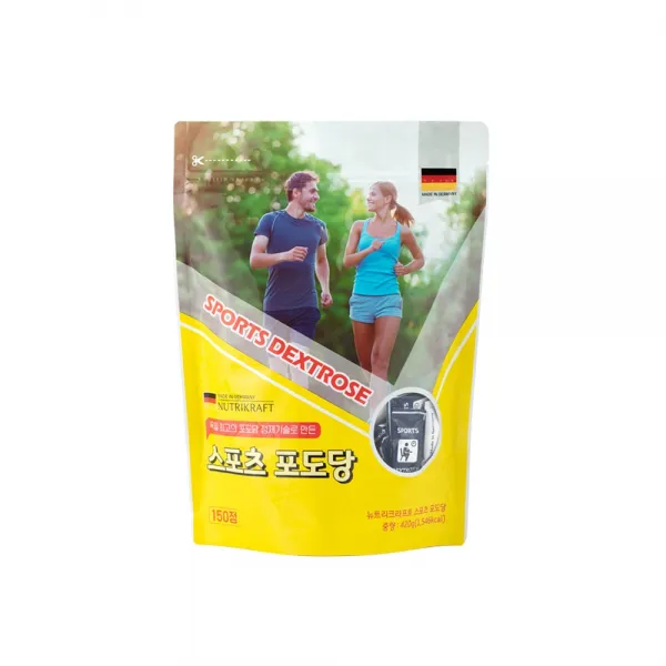  독일 포도당캔디 뉴트리크라프트 스포츠 포도당 150정 낱개포장 대용량 스포츠 포도당 3봉