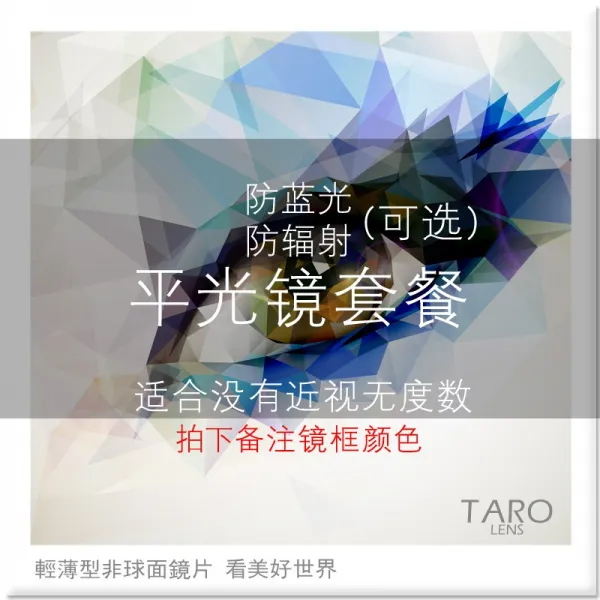 TARO 근시 안경테 여성반무테 33689468