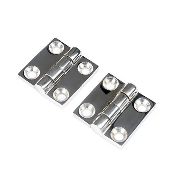 Thorn 316 Stainless Steel Butt Hinge Heavy Duty Marine Grade 1-1/2” Pair of 2 가시 316 스테인리스 개머리판 쇠 경첩, nullSET