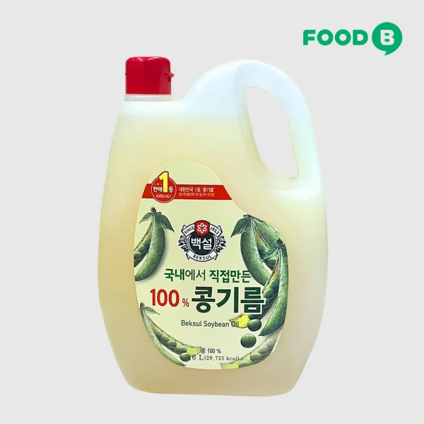 백설 국내에서 직접만든 100% 콩기름 3.6L