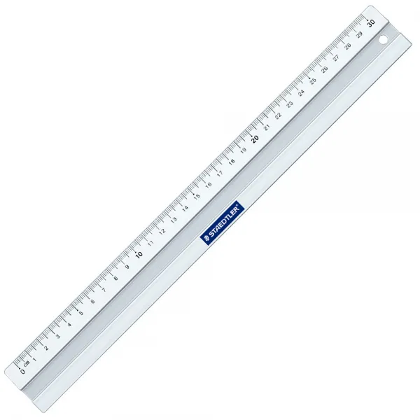 스테들러 알루미늄 자 563 20cm 30cm 40cm 미끄럼방지기능 알루미늄자, 알루미늄 자 563 40cm
