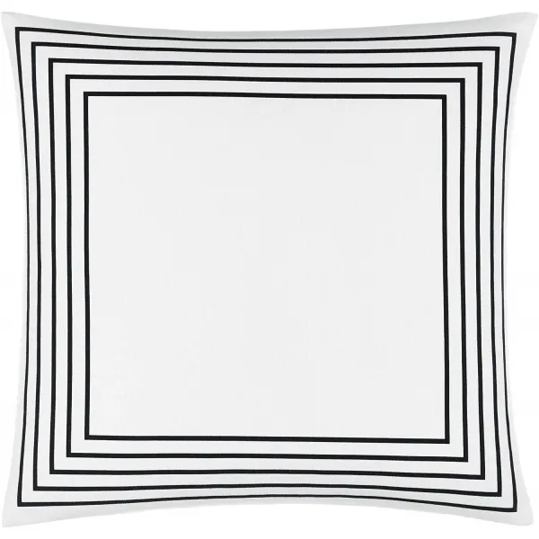 NMT 동심원 프레임 던지기 베개 18 x 18 회색 - P094507FDDG1GC8, 기본