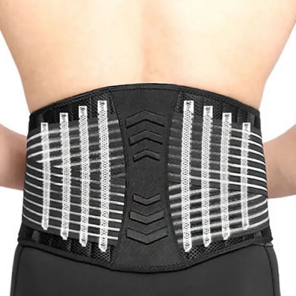 라온텐 복대 디스크 허리 보호대 마사지볼 증정