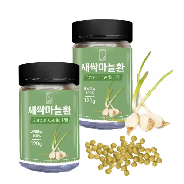 농민이 직접 농사지어 만든 국산 새싹마늘환 120g, 2개