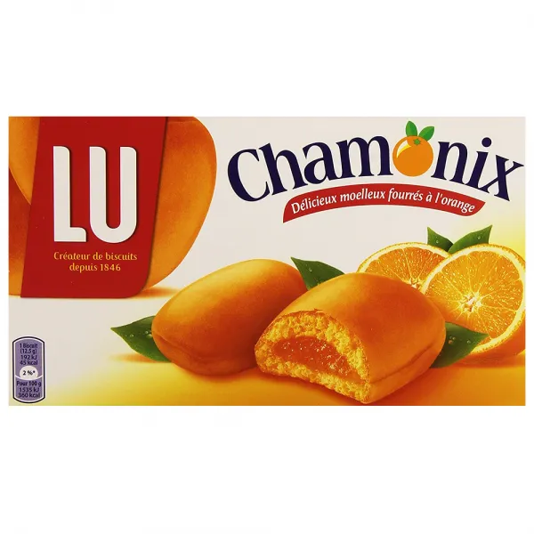 LU Chamonix Orange French Cookies 샤모니 오렌지 프렌치 쿠키 X 2세트, 1개