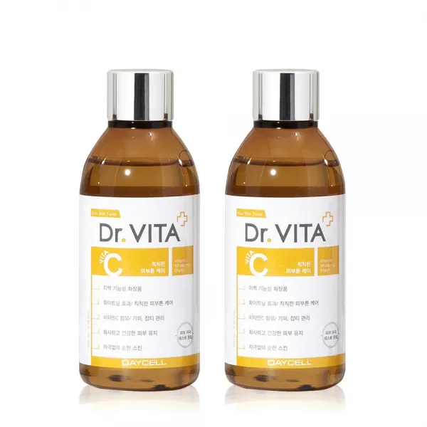 닥터비타 비타민 C 스킨 토너 200ml, 2개, 200ml