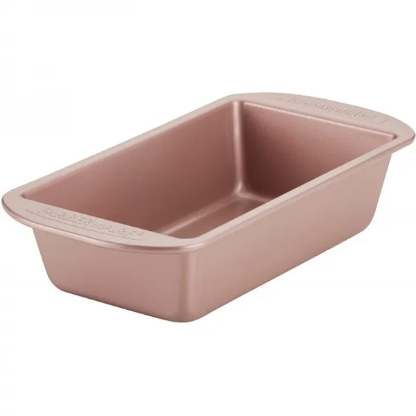 Farberware 붙지 않는 Bakeware 미트 로프 / Nonstick 굽기 덩어리 팬-9 인치 x 5 인치 로즈 금