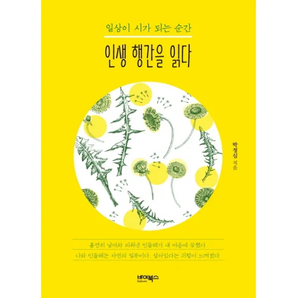 인생 행간을 읽다:일상이 시가 되는 순간, 바이북스