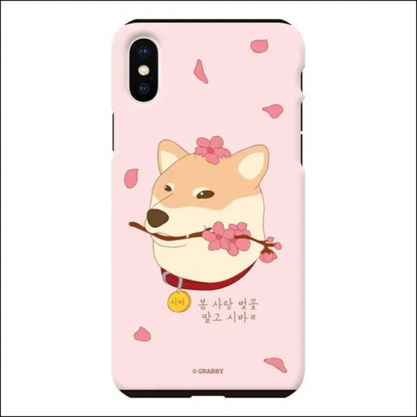 벚꽃 말고 시바ㄹ 터프케이스 특이한케이스 휴대폰액세서리 귀여운케이스 스마트폰케이스 rzzb, 1개, 상세페이지참조(벚꽃말고 아이폰 7+ 8+)