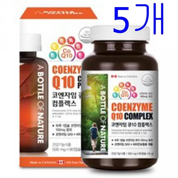자체공급 코엔자임 보충제 코큐텐 캐나다산, 1박스, 90