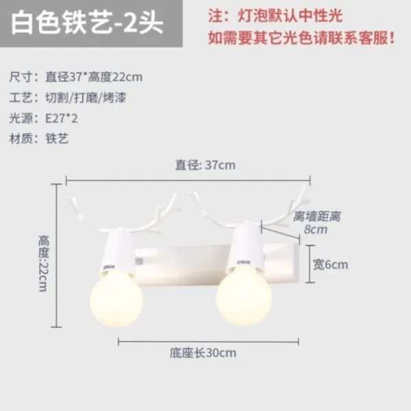 Led 거울 경전등화장실led 타구세면대등방 거울램프 2두 철예 화이트 Led 중성광