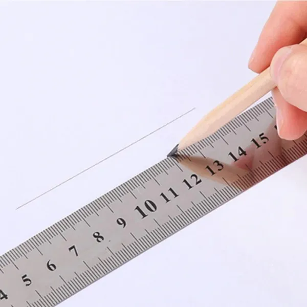 스테인레스 스틸 제도용 커팅 커팅용 제도 자 30cm