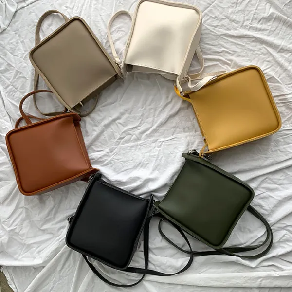 더클립 / 비읍 스퀘어 데일리 크로스백 - 7color