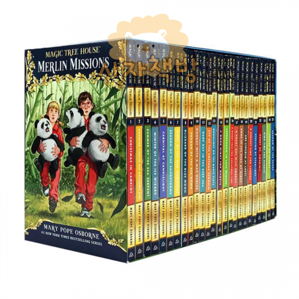 국내 당일 멀린미션27권 Magic tree house Merlin missions 영어원서 음원제공