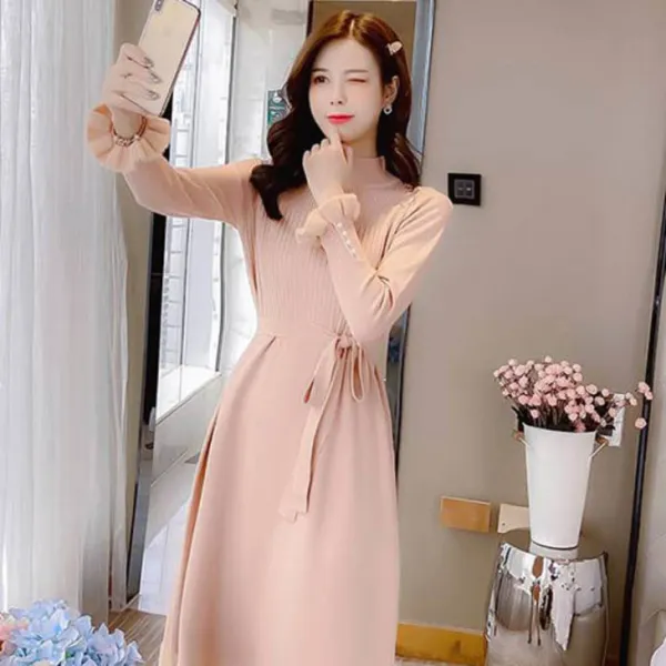 가비비 2020 봄신상 니트원피스 따뜻한 봄jy20010721