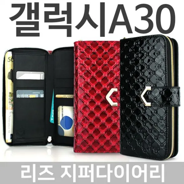 Ksw41667 갤럭시a30 리즈 지퍼다이어리케이스 A305