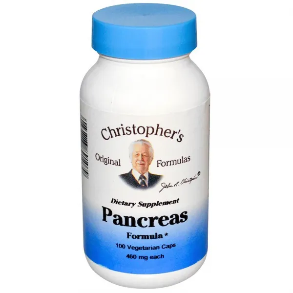 Christopher's Original Formulas 췌장 100베지캡슐 1개