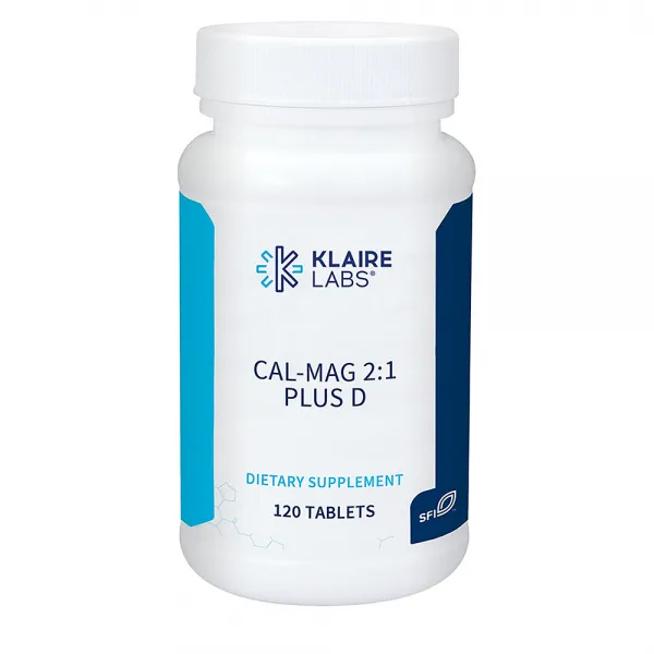Klaire Labs Cal Mag Plus D 클레어 랩스 칼 매그 플러스 120정 1개 1