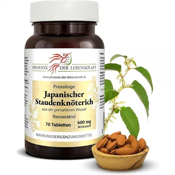 독일직구 일본식 다년생 매듭 정제, 1000mg, 폴리곤쿰 유피다툼 정제, 프리미엄 품질, 오스트리아제, 캡슐 대신 정제, 비건, 수량, 상세참조