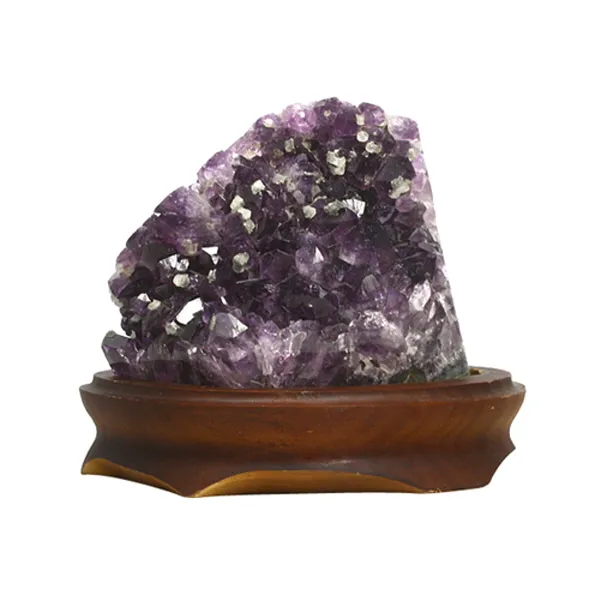 세진힐링젬 자수정관상석(155x125mm)(1370g) HGAP-066, 단품