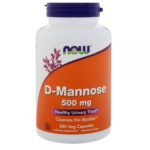 Now Foods 나우푸드 D 만노스 500mg 240캡 AA12261 세계적 톱상품 해외 현지 구매