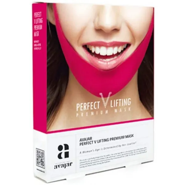 Avajar 완벽한 V는 프리미엄 마스크 리프팅 5ea 여성의 나이는 그녀의 아래 턱의 윤곽에 의해 결정됩니다, 1