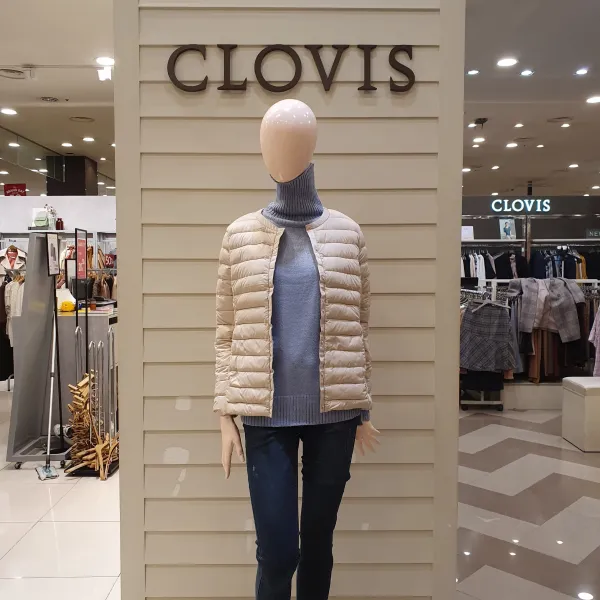 클라비스 R넥 숏 경량 다운 Cvjd94t04m