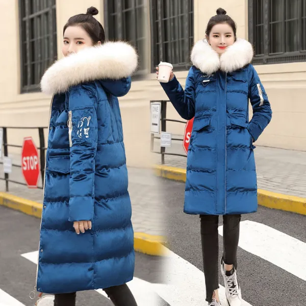 벨라루티 포근한룩 퍼 떡볶이 롱패딩