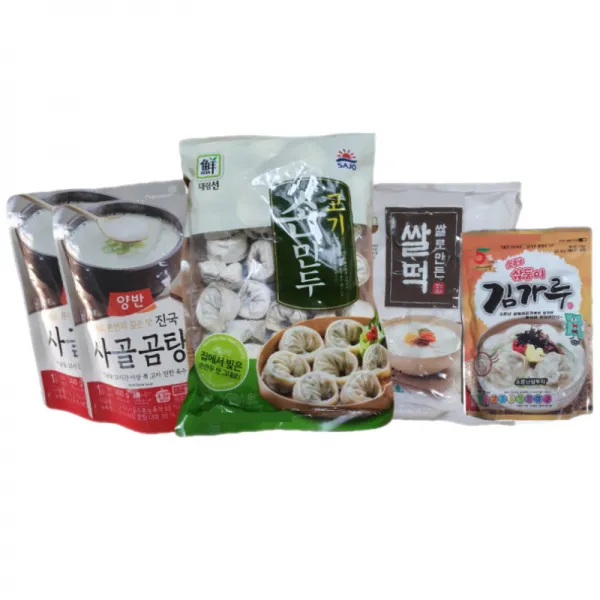 기획)푸드마켓24 떡만두국세트 대림)고기손만두 / 김가루, 떡만두국세트(김가루 미포함)