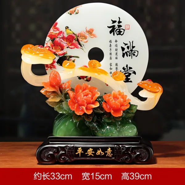 Mar.22 49번 평안 무사안일 단추 홈 거실 Tv 캐비닛 신중식 술장 장식 집들이 새집 선물z 큰 복 이 가득 하 다.