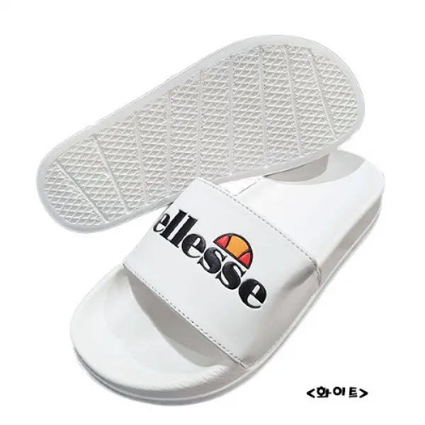  엘레쎄 남여공용 학교 브랜드 로고 슬리퍼 Es409/410