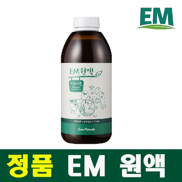 에버미라클 [공식판매] 정품 EM 원액 500ml, 1개