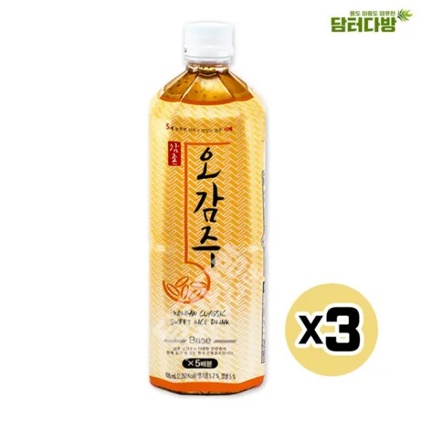 참존식품 오감주 식혜 835ml X3 과즙음료 집에서즐기는 전통 맛있는 페트, 1개