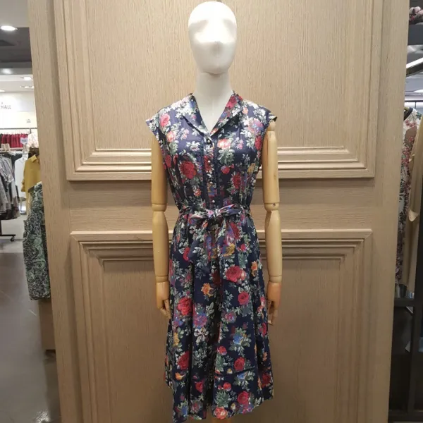 오스본 입는순간상큼발랄!!! 아사면꽃나염원피스