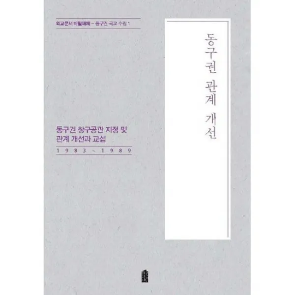 동구권 관계 개선