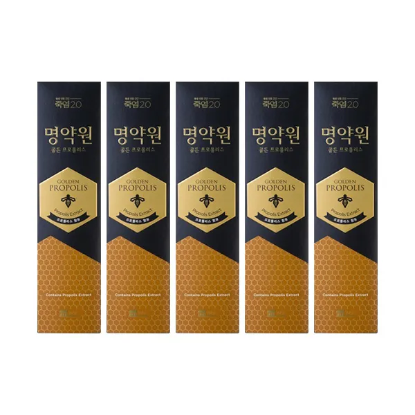 죽염 명약원 골든 프로폴리스 치약 150gx5개 단품