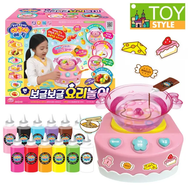 아쿠아매직 보글보글 요리놀이 세트, 혼합색상